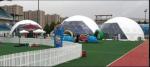 20M PVC Geodesic Dome Strong Structure Steel Party Tent Transparent Wedding Tent