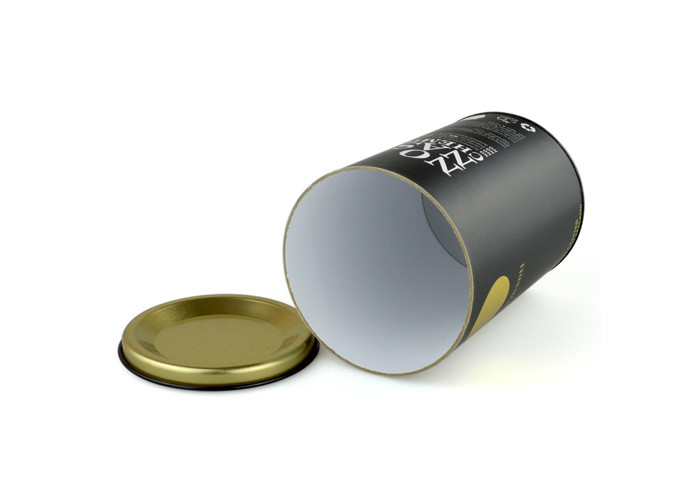 Offest Print Candle Canister Iron Cap Cardboard Paper Packaging