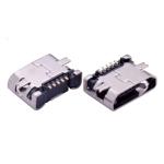 Micro 5 Pin Female Full MSDS Smt Usb Connector