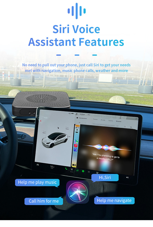 5V Portable Car GPS Navigation TESLA Smart Interconnect Box Non Destructive Installation