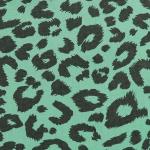 100% Cotton180cm Stretch Knitted Fabric 240gsm Leopard Print Jersey Fabric