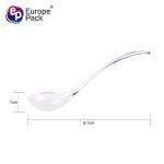 China manufacturer long handle plastic disposable Ice Cream Spoons
