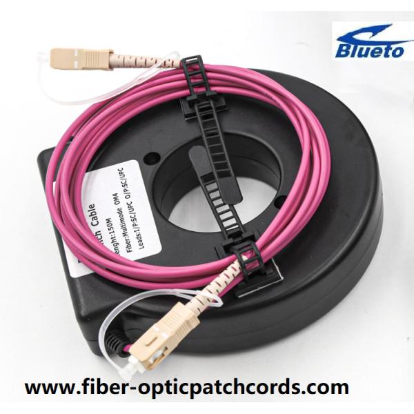 OTDR Lunch Cable E2000/APC-LC/APC 1km SM Fiber Optic Test Cable Small Box E2000 APC To LC APC OTDR