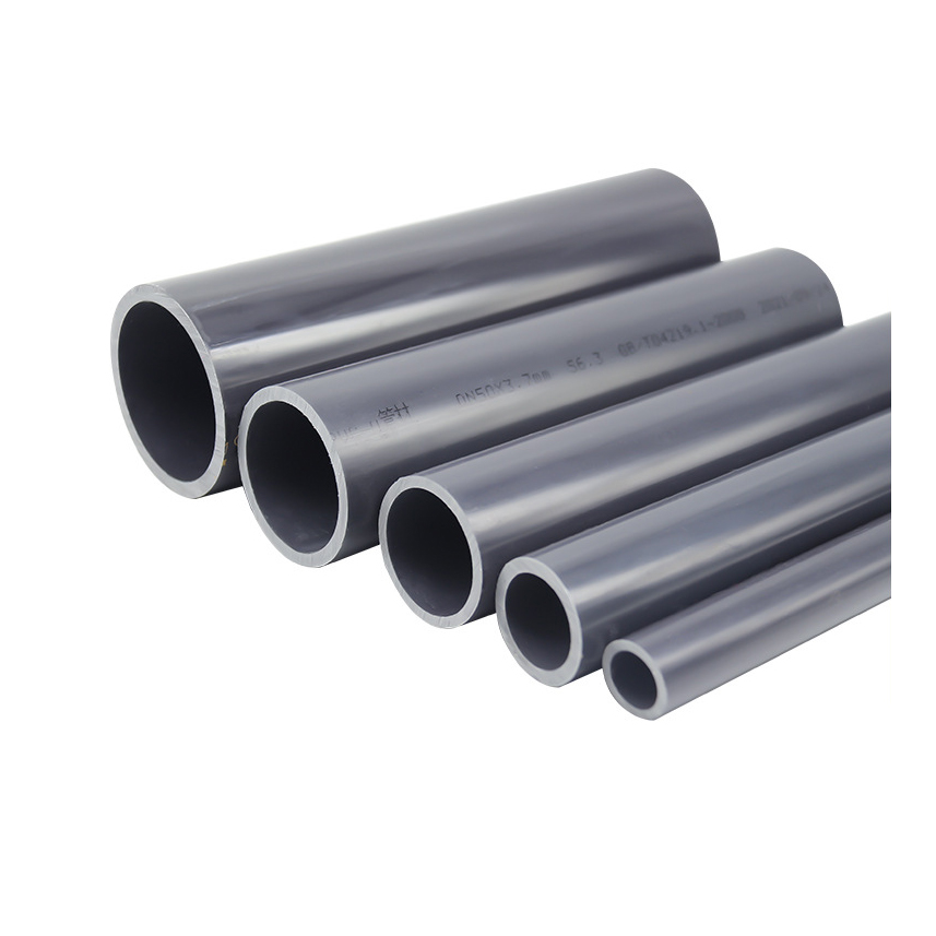 4" Rigid PVC Electrical PVC Conduit Pipe 10ft Length Sunlight Resistant Conforms UL651 Nonmetallic