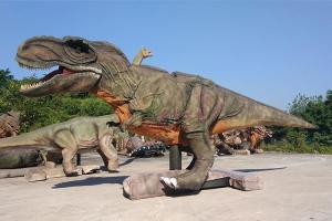 Wholesale Interactive Electric Realistic Dinosaur Model For Theme Park / Shopping Mall from china suppliers