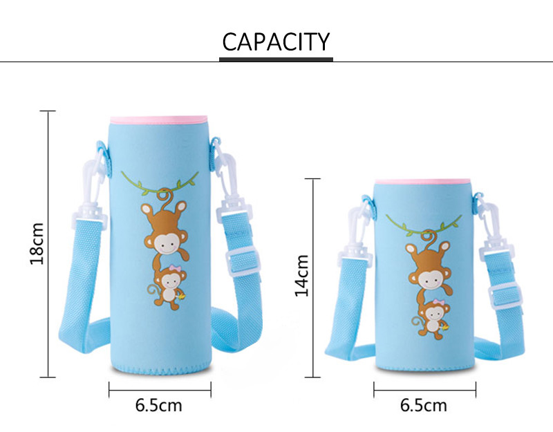Foldable L6.5*H14cm Neoprene Drink Bottle Covers