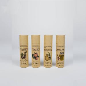 Wholesale Round Tube Tea Cans Printed Gift Boxes / Brown Cylinder Kraft Paper Box from china suppliers