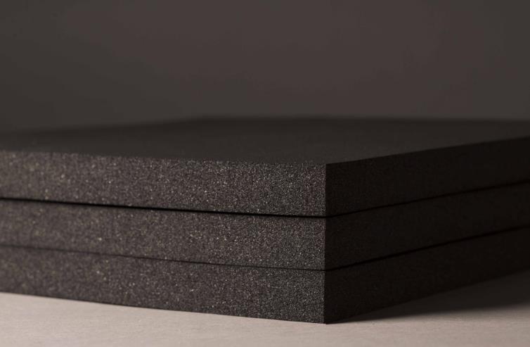 B1 Level Rubber Foam Insulation Board Material For Air Conditioning Walls