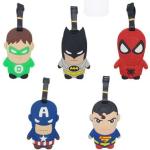 Wholesale waterpoof silicone rubber travel luggage tag baggage tag