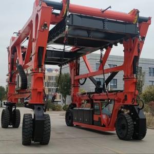 Wholesale 80Ton Mobile Gantry Crane Truck Diesel Power Battery Power Straddle Carrier Manufacturer from china suppliers