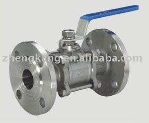 Wholesale 304 Handle 3 Piece Stainless Steel Ball Valve Food Grade PTFE Sealing Type from china suppliers