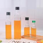 750 Ml Glass Olive Oil Bottle In Stock Sunlight Protection Machine Made