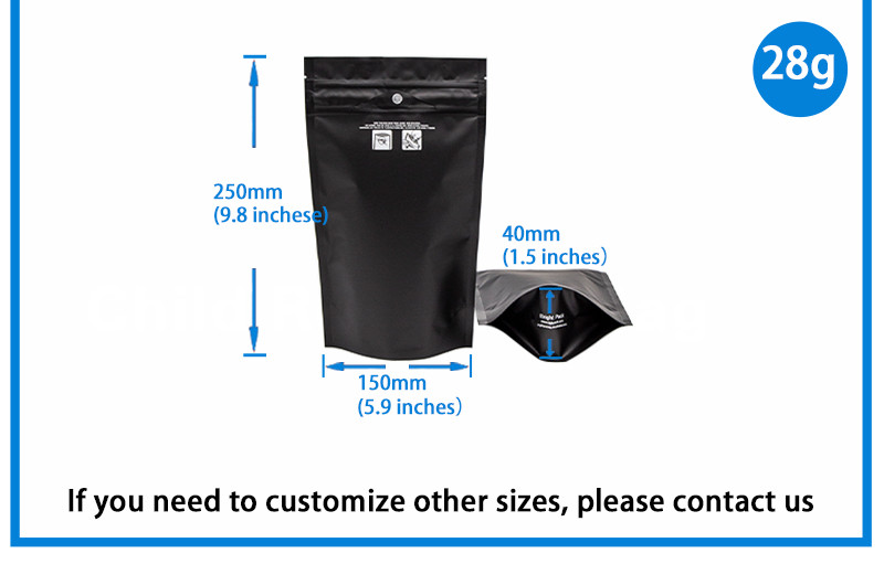 SafeGuard Child-Resistant Packaging Bag with Enhanced Security Features