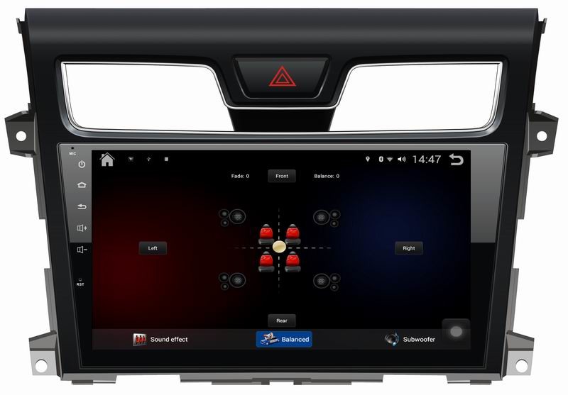 Ouchuangbo car radio android 4.4 for Nissan Teana 2013-2015 with auto gps navi 3g wifi USB CSN BUS