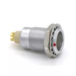 Self-Latching Circular Push Pull Medical Connectors 75dB 10MHz