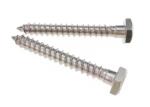 Hex Head Stainless Steel Lag Screws For Wood 304 Fastener 5/16 ASME