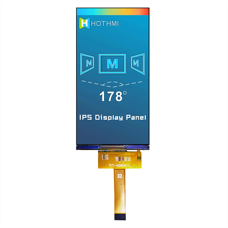 Vertical 5 Inch TFT LCD Display 480x854 Dots IC ST7701S/TFT-H050A11FWIST5N20