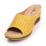 BS075 slippers European and American 2021 cross-border sandals women, wedge heel