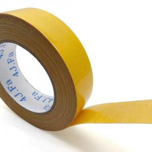 China Direct Selling Price Double Sided Yellow Residue Free Carpet Tape For Sealing Carpet on sale