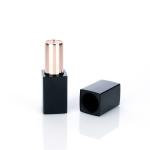 3.5G Empty Lip Gloss Tubes Black ABS Vintage Metal Lipstick Tube