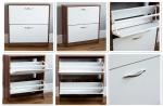 Modern design shoe rack of home livingroom furniture Melamine cover frivolous
