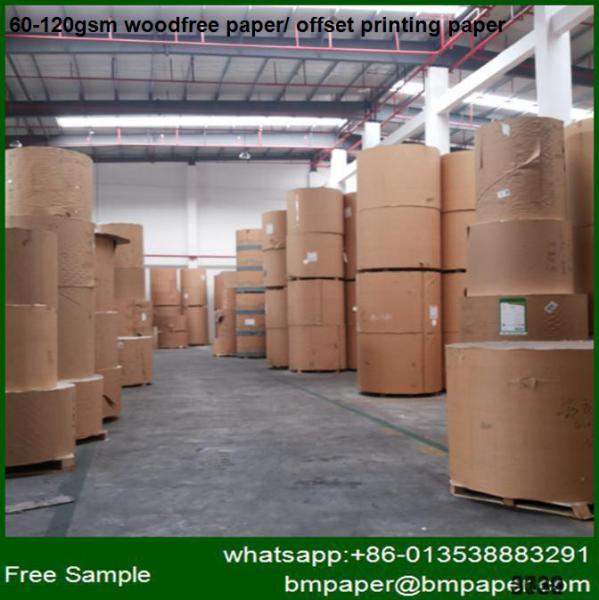 Bright Color Woodfree Offset Paper A4 Size