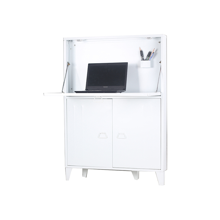 France Style Home Steel PC Desk Metal Home Storage Furniture