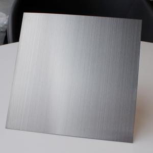 Wholesale 1mm Brushed Finish Cold Rolled Steel Plate Customized Size 304 316 Stainless Steel Sheet from china suppliers
