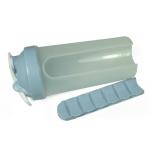 BPA Free Shaker Water Bottle With 7 Day Pill Case