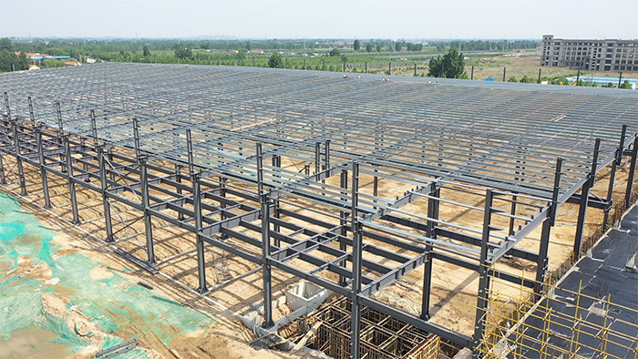 Anticorrosion Painted Pre Engineered Steel Buildings Industrial