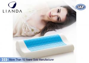 China Orthopedic Contour Memory cooling foam pillow , Cushion Gel infused Memory Foam Pillow on sale