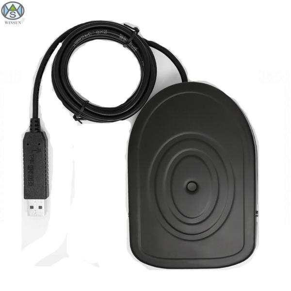 Single Pedal Metal USB Foot Switch For Industrial Machinery Smart Control