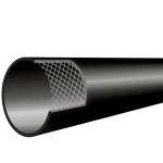 PE Water Pipe PE HDPE for Environmental Protection Thickness 2.3mm-117.6mm
