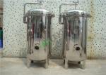Stainless Steel Cartridge Filter Housing for Cosmetic Industry Customizable
