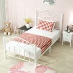 Stable Load Bearing Steel Furniture Bed Easy Assembly Wear Resistant