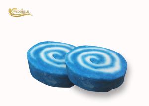 Wholesale Colorful Custom Bubble Bath Bar Cake Shaped solid bubble bar Round Shape from china suppliers