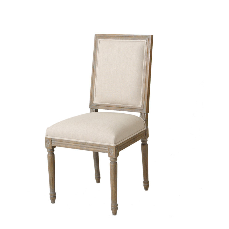 square back stackable oak wooden wedding and event chair for party rent