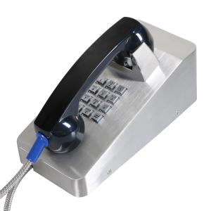 Wholesale SIP2.0 SS Vandal Resistant Telephone IP54 VoIP Desk Mounting from china suppliers