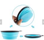 Costom Slow Feeder Dog Bowl Tpe Rubber Dog Bowl Travel Drink Feeder