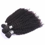 100% Curly Peruvian Virgin Hair Extensions / Black Women Kinky Curly Bundles