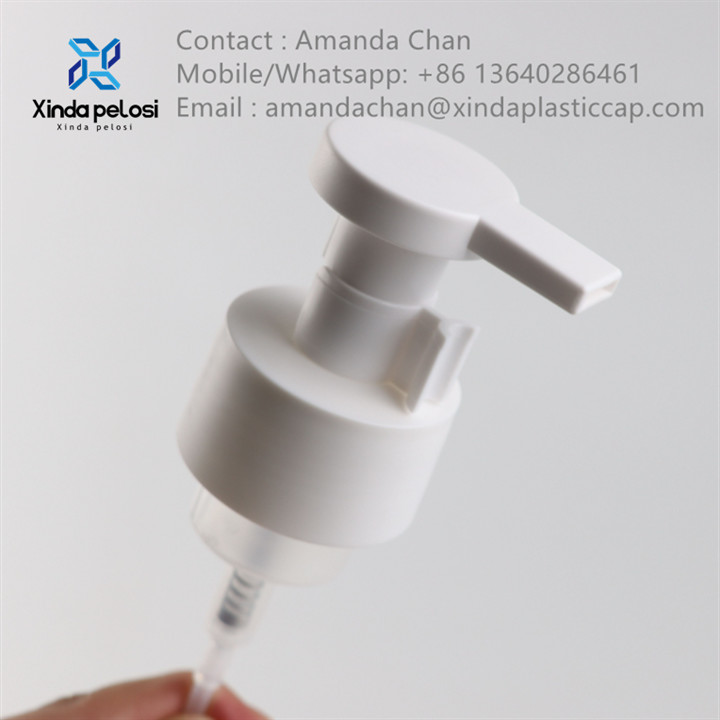 Plastic Press Foam Pump Hand Wash Lotion Body Wash Foam Pump For Bottle