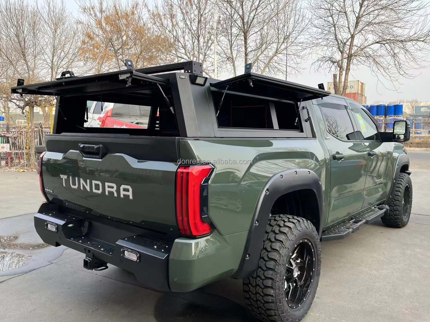 Durable Aluminum Alloy Hard Type Truck Bed Cover Tonneau Cover for Toyota Tundra 2023