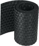 Metal Type Pe Rattan Vinyl Fence Strips For Easy To Install Garden Fence