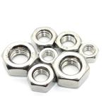 ISO Certified Heavy Industry M6-M24 SS304 Hex Nuts for Imperial Measurement