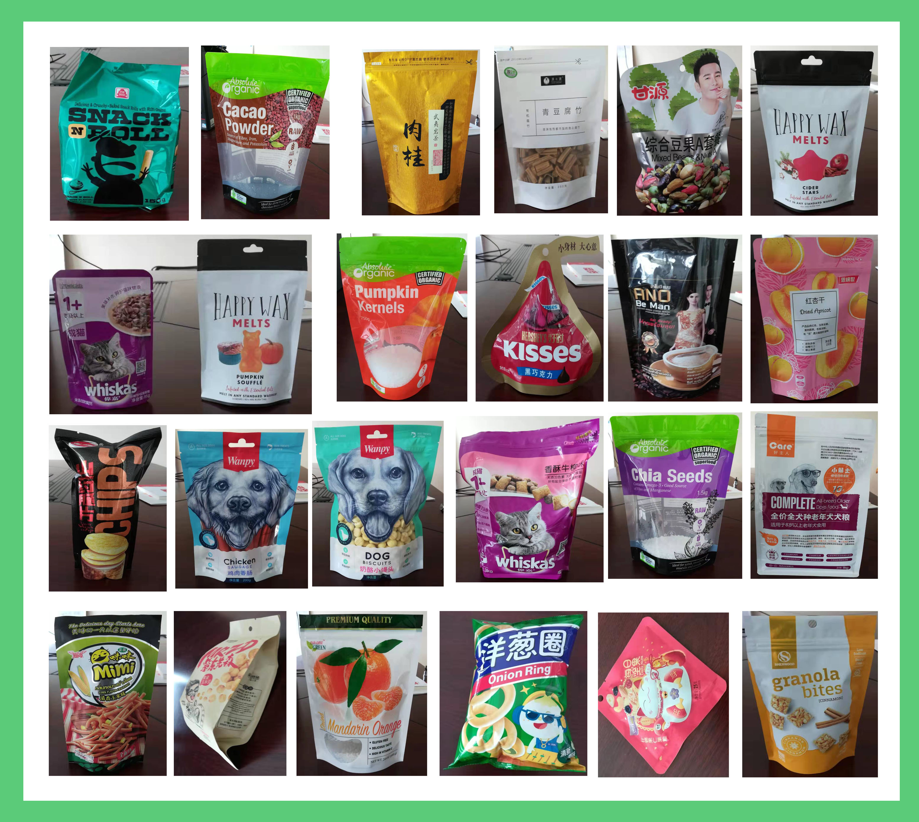 Instand Noodles Food Packing Color Printing With And Customized Logo