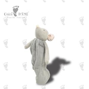 Wholesale PP Cotton Animal Scarf Eco Friendly Stuffed Baby Comforter 29 X 23 X 32cm from china suppliers