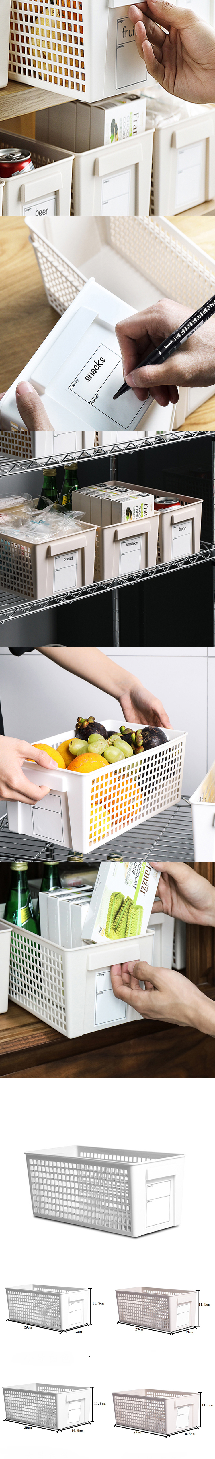 3L-6L Sterilite Medium Ultra Plastic Storage Organizer Basket