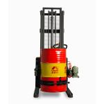 4 Wheel Leakage Proof 1450mm Forklift Drum Lifter Trolley