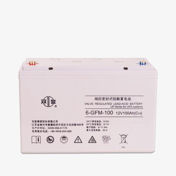 12V100Ah Shuangdeng 6-GFM-100 Lead Acid Battery for Solar Energy Storage Power