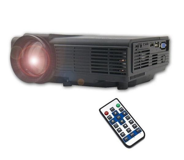 SQ5 800*480 Mini Portable HDMI VGA USB AV Audio Input LED Home Theater Cinema
